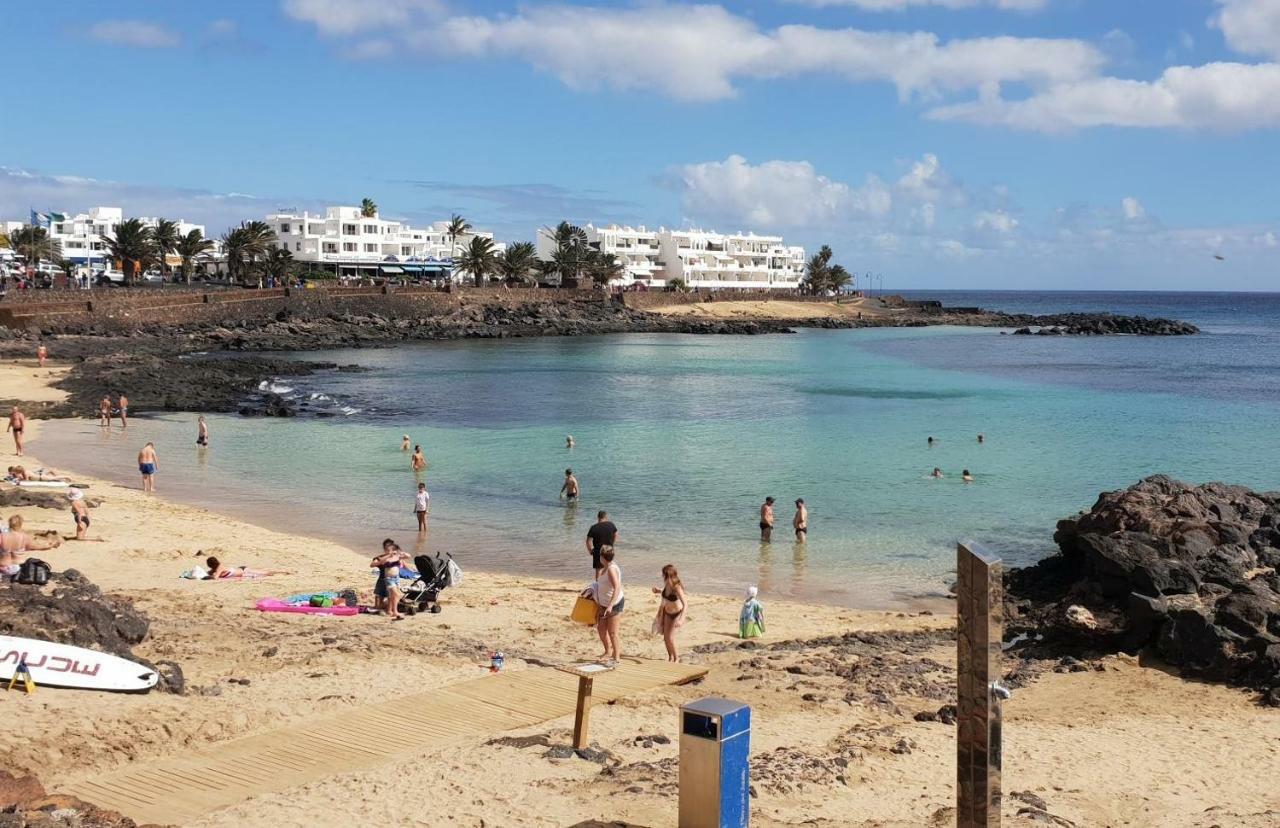 Beautiful Studio On The Seafront Costa Teguise Buitenkant foto